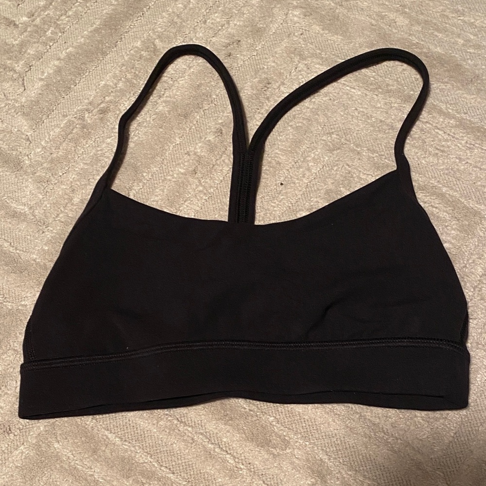 Lululemon Women's Sports Bra, strappy racer back, size 2
